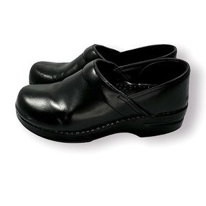 DANSKO nursing clogs black career comfort shoes WOMENS 7.5-8